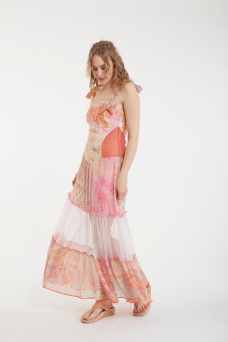 IPNG: Sunisfaction SeaShells Illusion Dress To Skirt Convertible